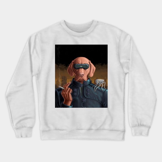 Detlef Masters Crewneck Sweatshirt by Oliver Bown Designs